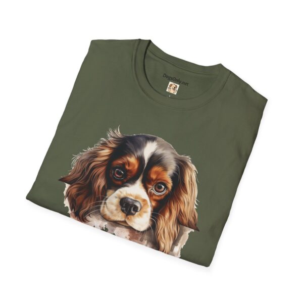 Cavalier King Charles Spaniel Dog T-Shirt - Unisex Softstyle Tee - Image 30