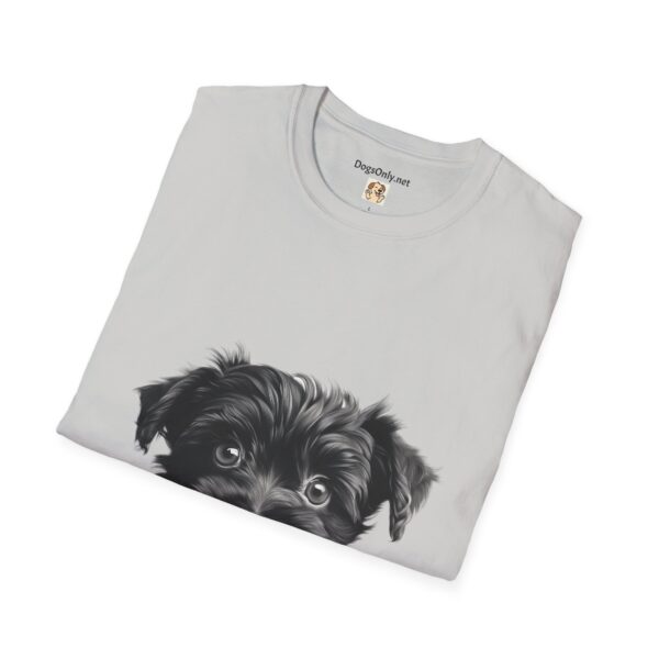 Affenpinscher Dog Hands T-Shirt - Unisex Softstyle Tee - Image 9