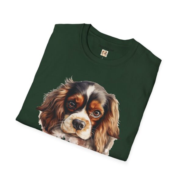 Cavalier King Charles Spaniel Dog T-Shirt - Unisex Softstyle Tee - Image 35