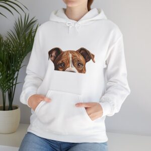 American Staffordshire Dog Face Hoodie
