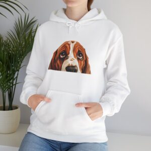 Bassett Hound Hooded Sweatshirt