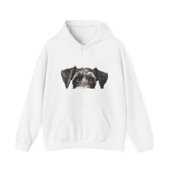 Standard Schnauzer Cute Dog Face Unisex Hoodie - Image 2
