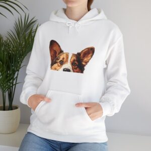 Cardigan Welsh Corgi Cute Dog Head Hoodie