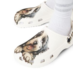 Old English Sheepdog EVA Foam Rubber Clogs