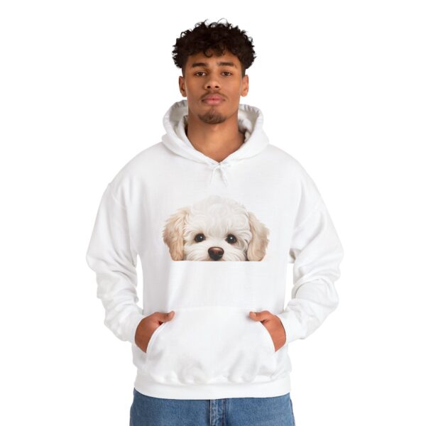 Bichon Frise Hooded Sweatshirt - Image 2