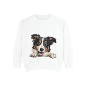 Border Collie Sweatshirt, Cute Pet Gift, Cozy Animal Lover Apparel, Dog Mom/Dad Hoodie, Funny Pet Sweatshirt