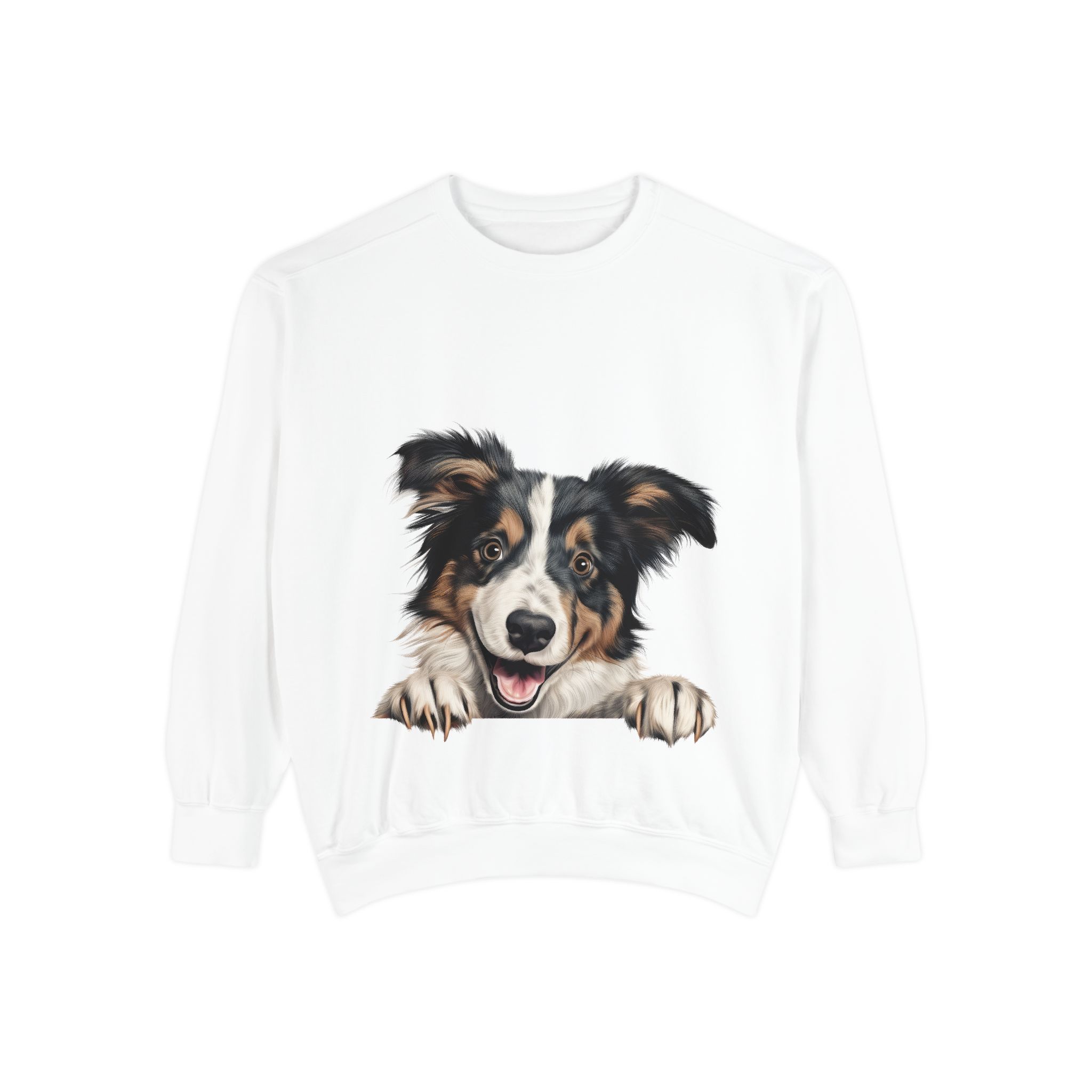 Border Collie Sweatshirt, Cute Pet Gift, Cozy Animal Lover Apparel, Dog Mom/Dad Hoodie, Funny Pet Sweatshirt