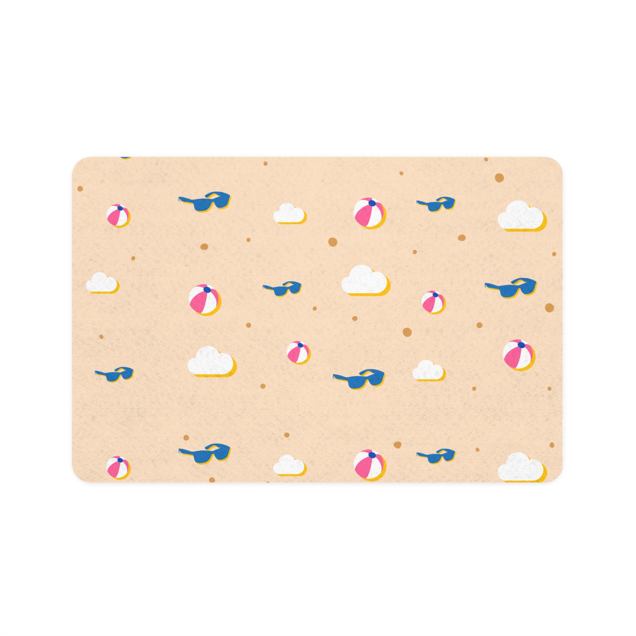 Shades and BikinisDog Feeding Mat (12x18) - Image 2