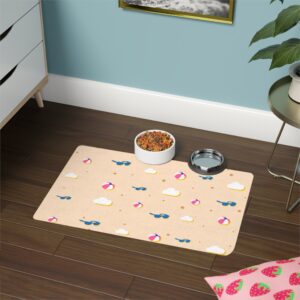Shades and BikinisDog Feeding Mat (12x18)
